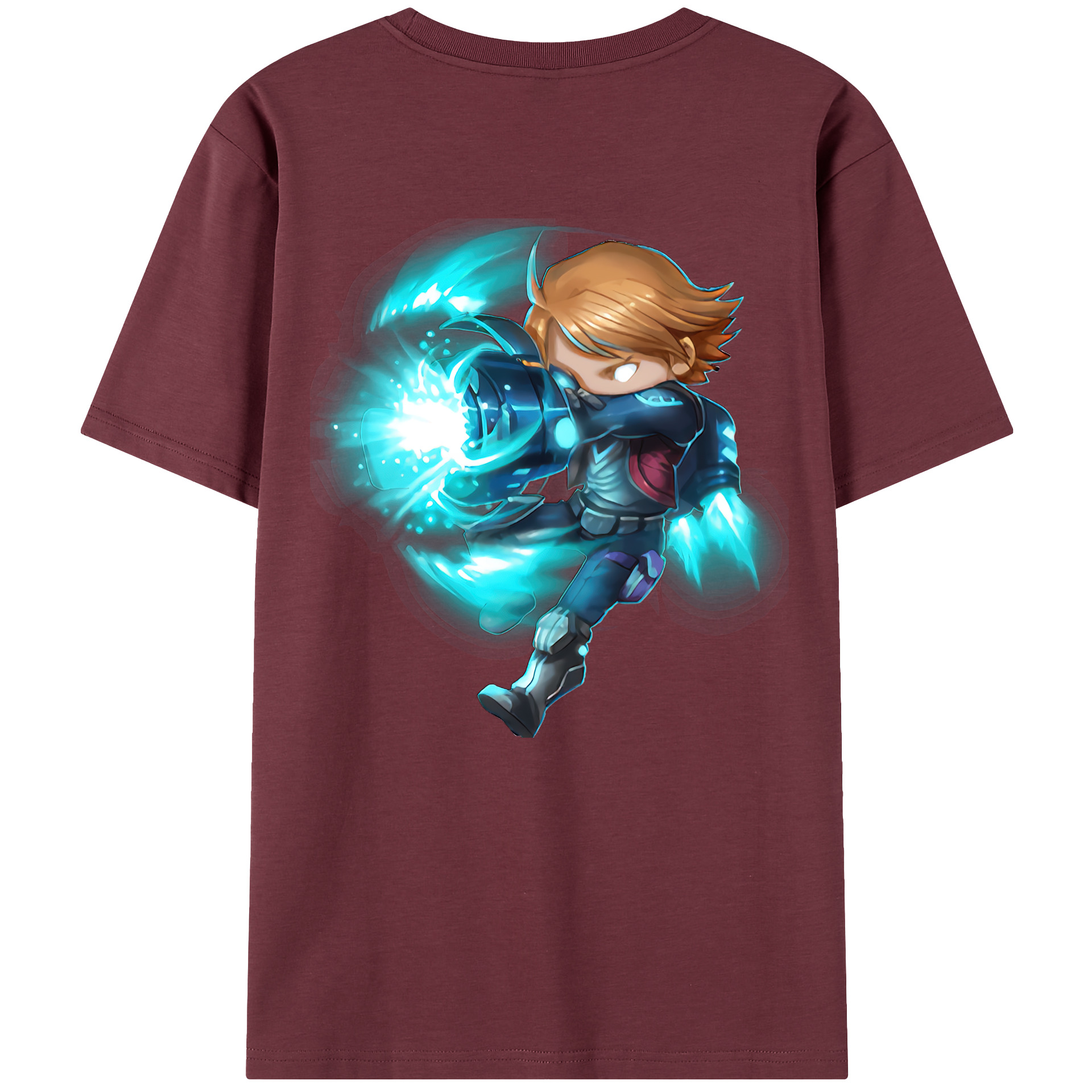 リーグ・オブ・レジェンド League of Legends LOL 綿100％半袖Tシャツ（背面プリント）